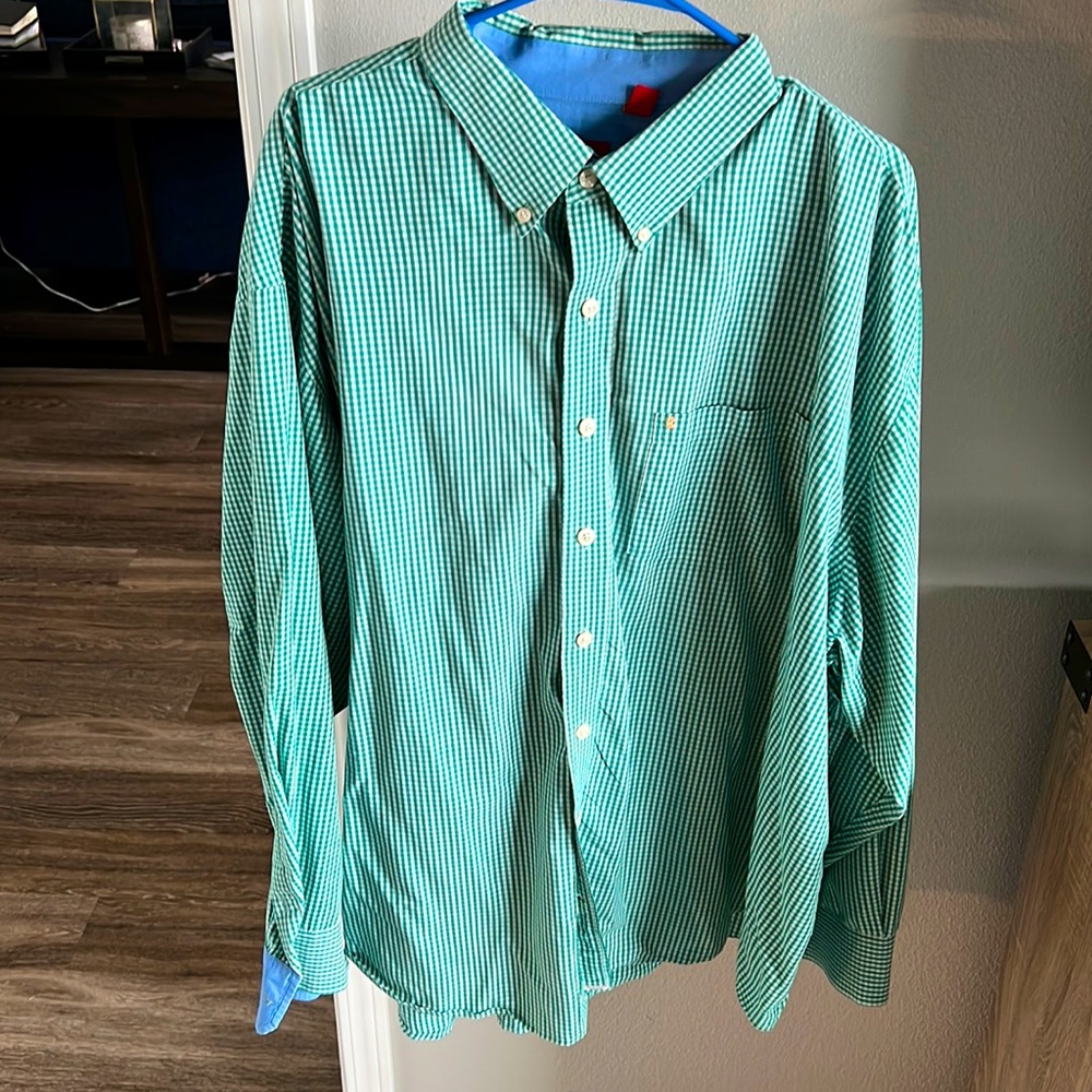 Green IZOD Button Down Shirt